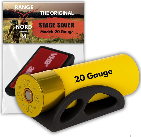 RangeNord 20 Gauge Shotgun Shell Holder – 3M Tape Stage Saver